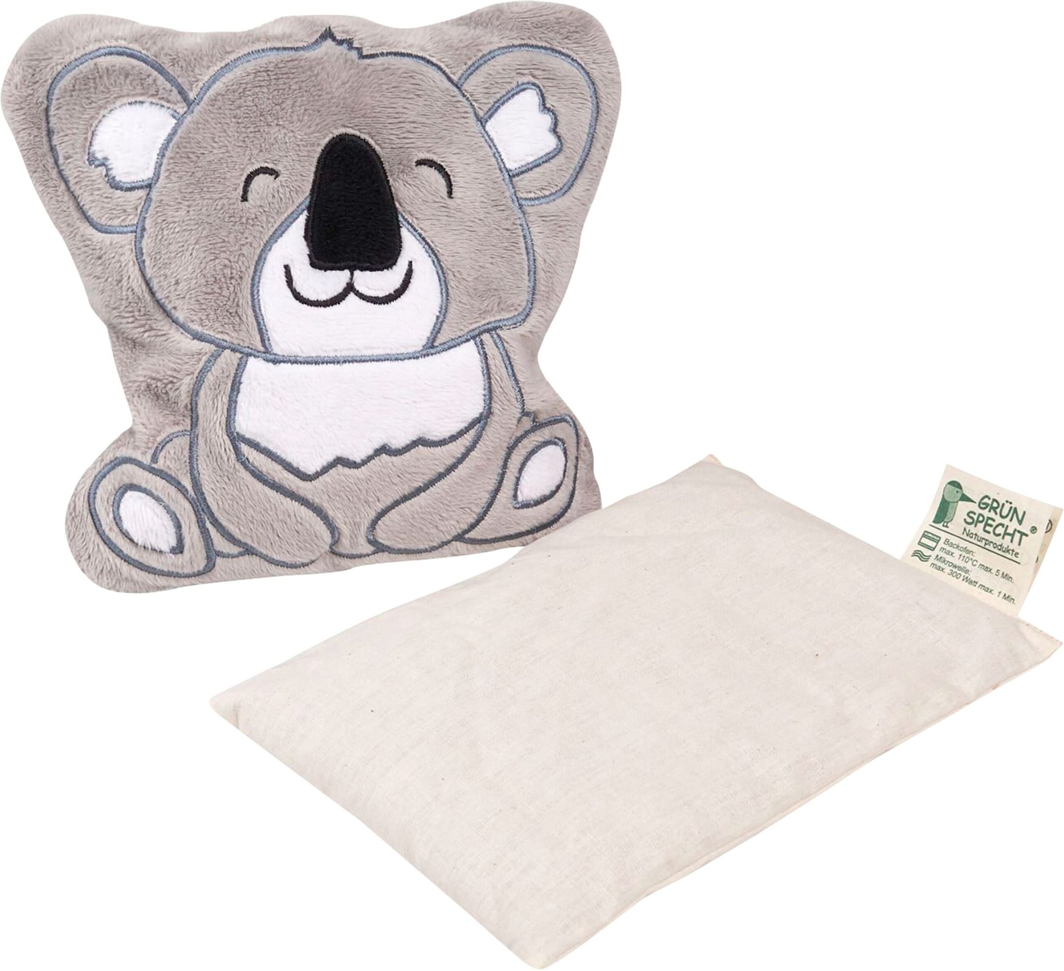 Grünspecht Wärmekissen mit Traubenkernfüllung Koala