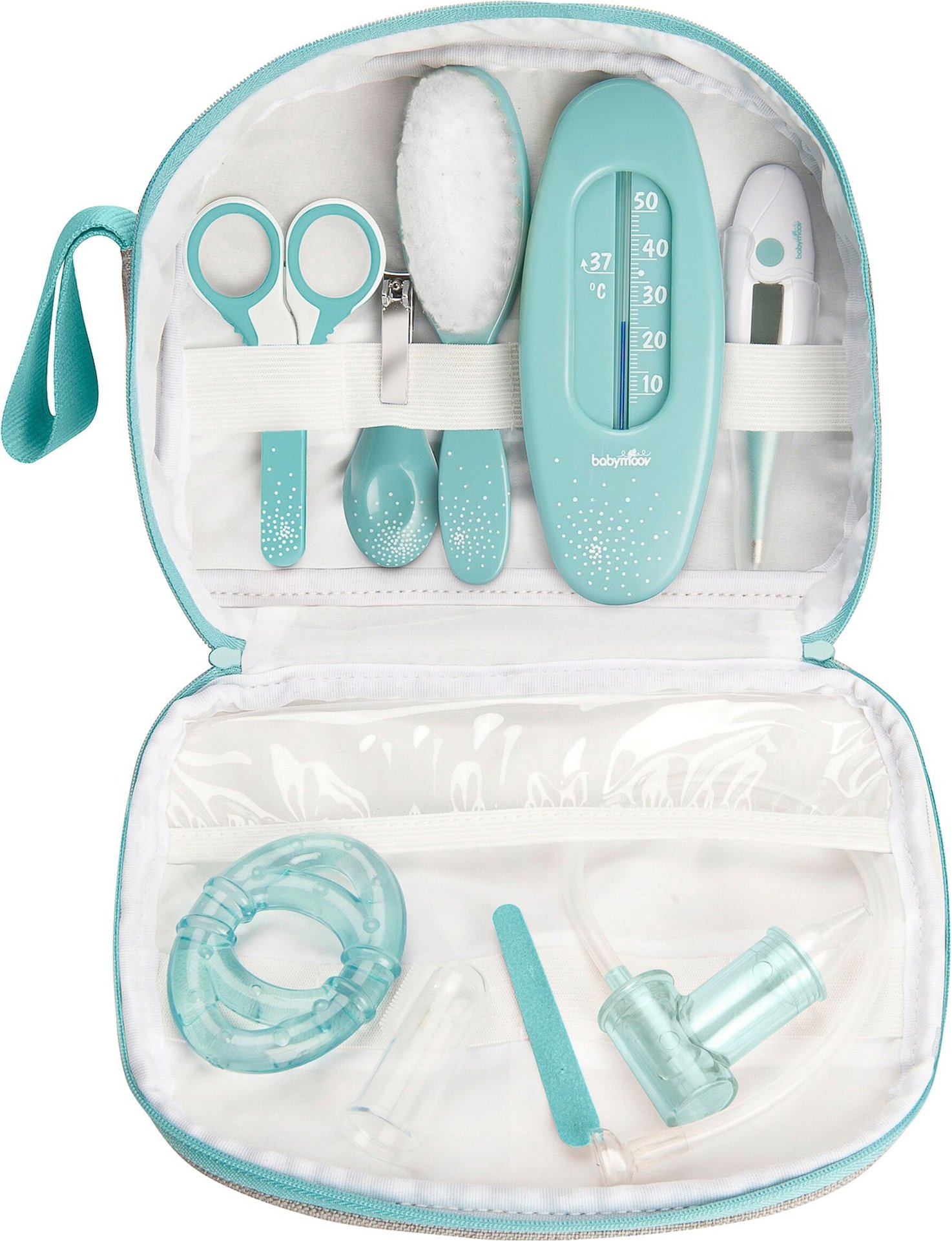 Babymoov 8-tlg. Babypflege-Set mit Kulturbeutel