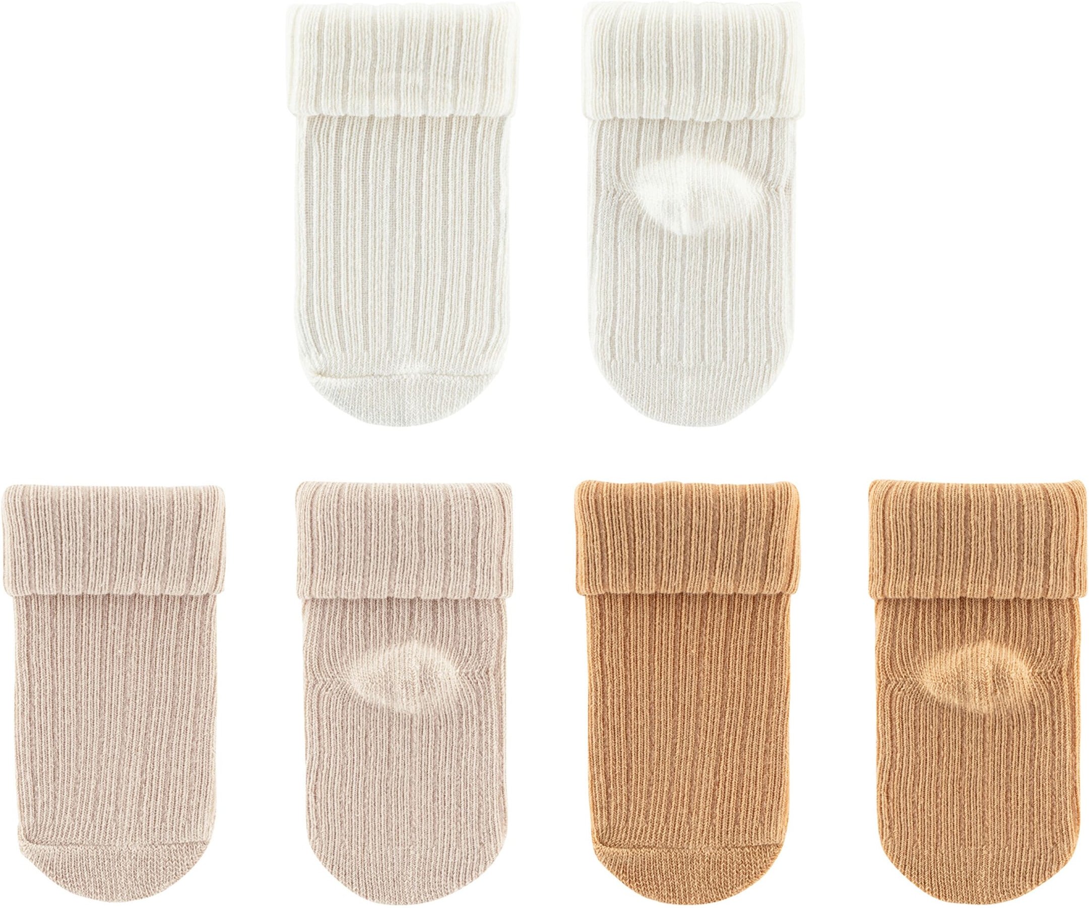 Sterntaler 3er-Pack Erstlingssocken Rippqualität