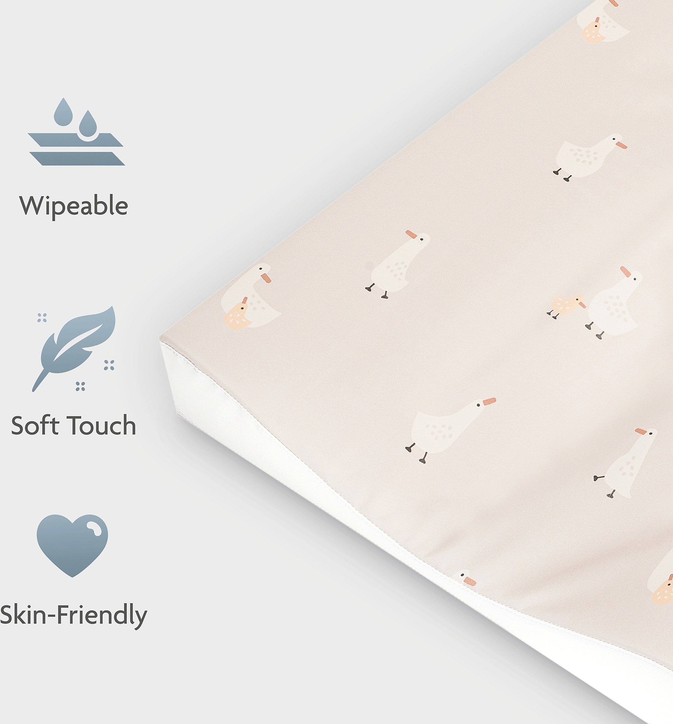 Julius Zöllner Keilwickelauflage Wave 65x50 cm