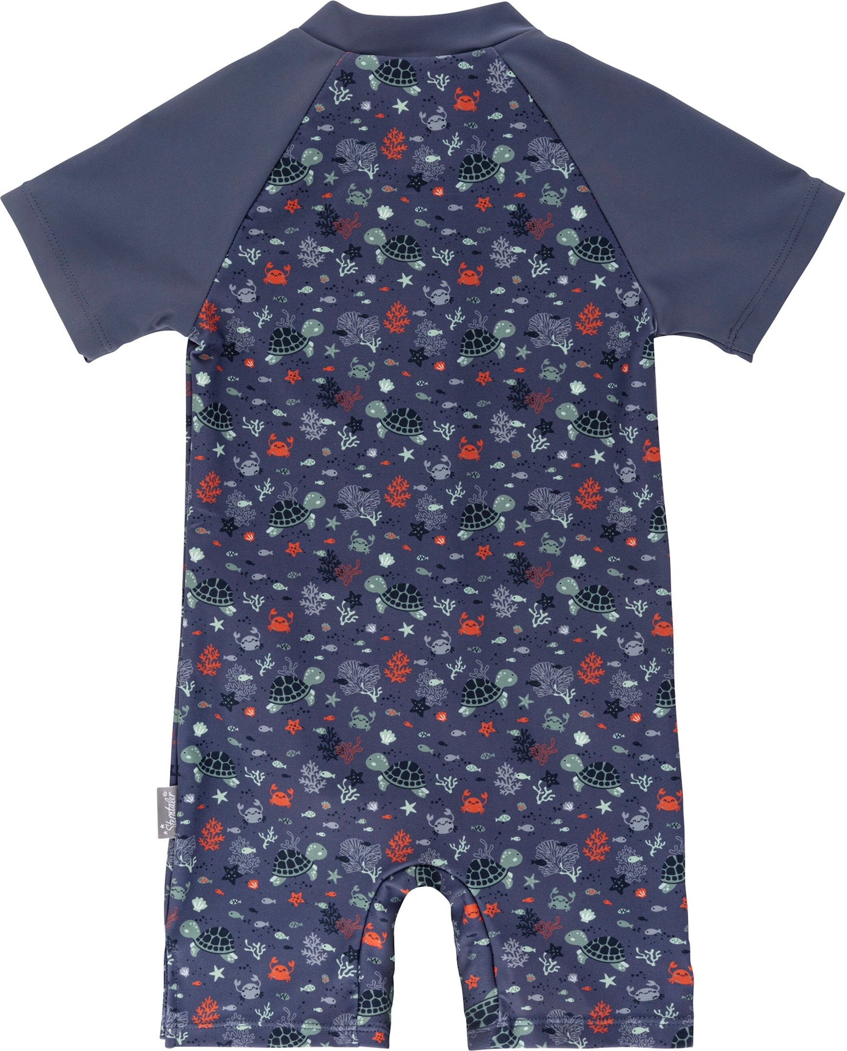 Sterntaler Schwimmanzug mit UV-Schutz kurz Ozean