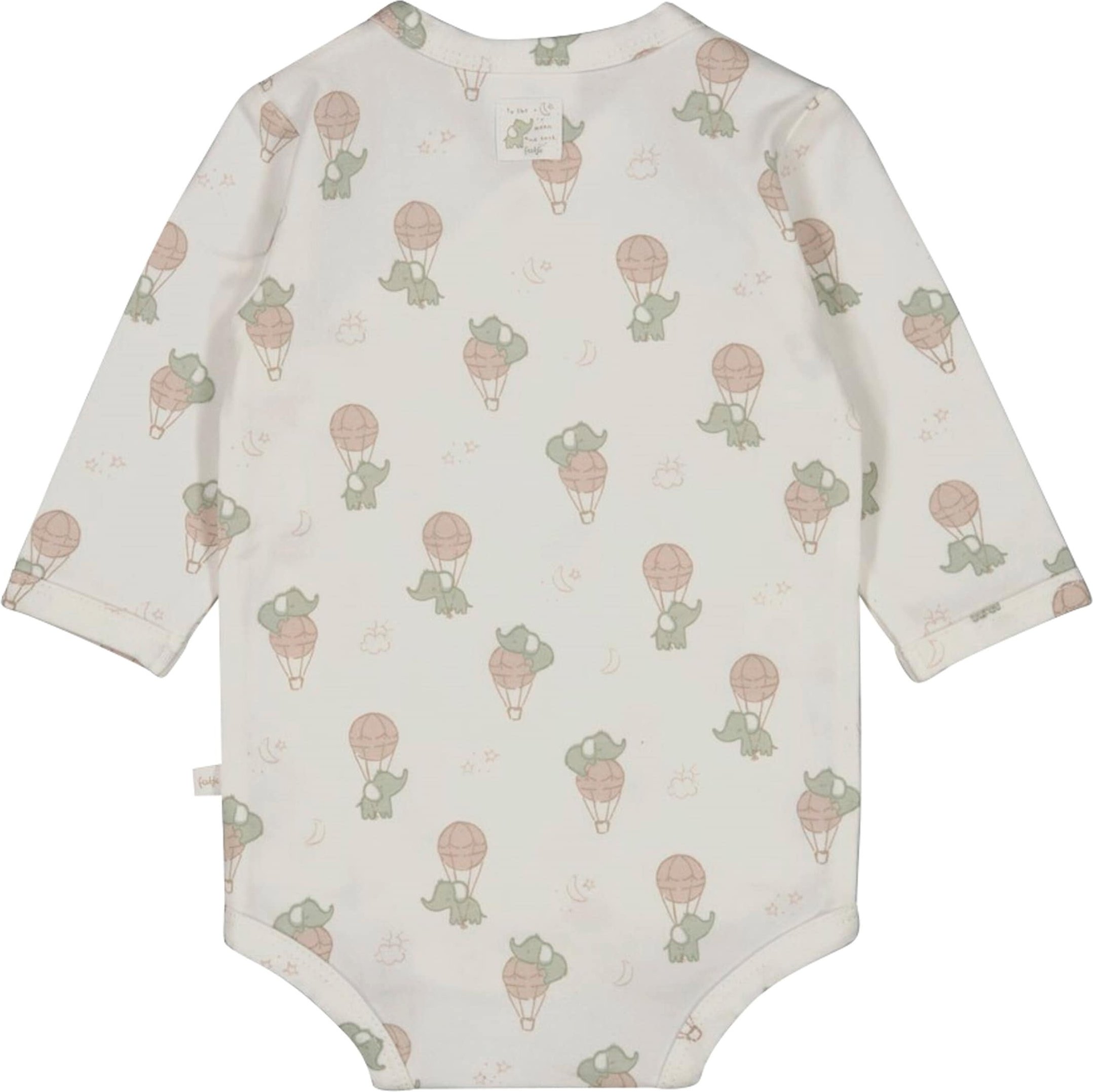 Feetje Wickelbody langarm Elefanten Heißluftballon
