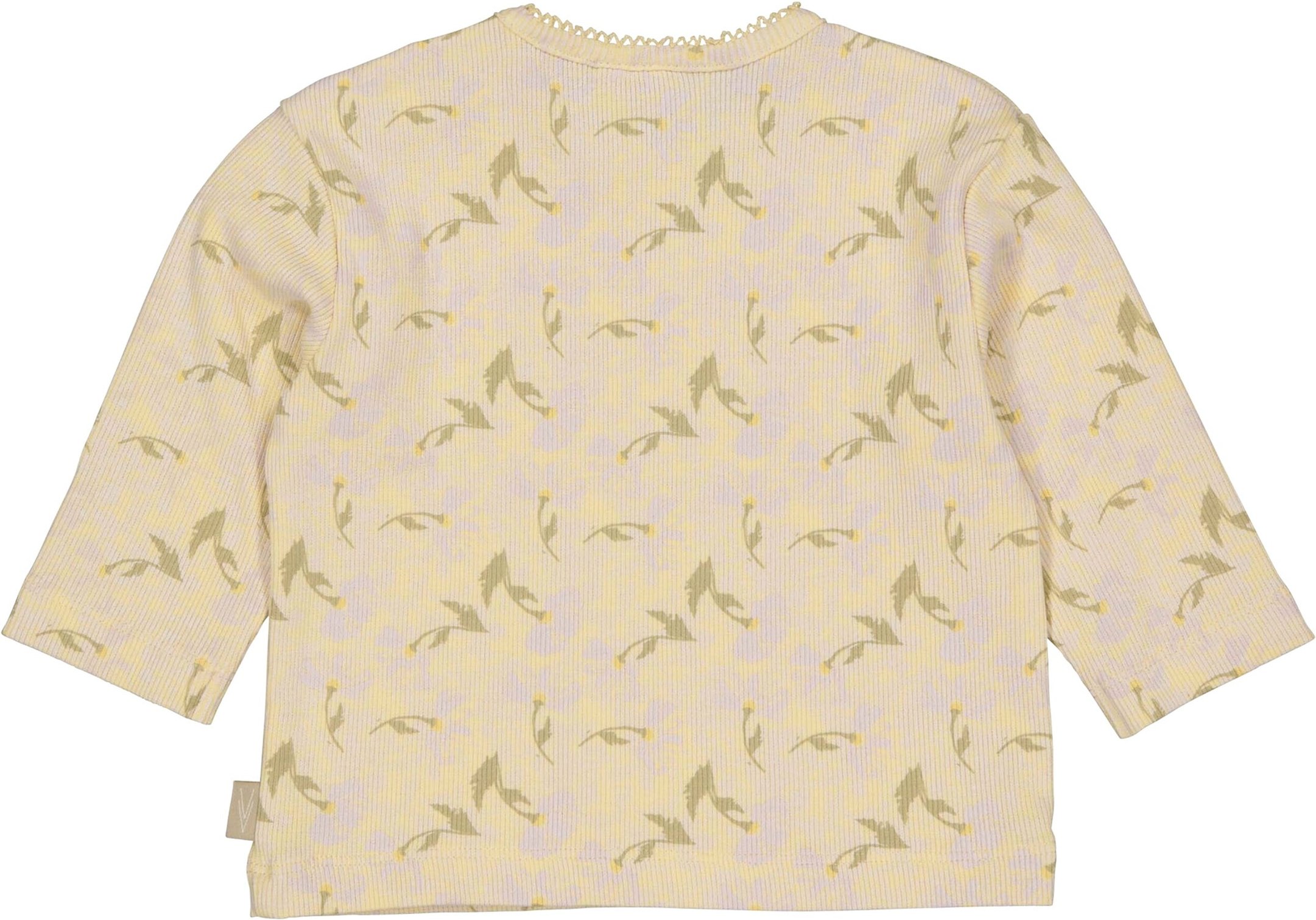 Levv Shirt langarm Blumen Rippqualität