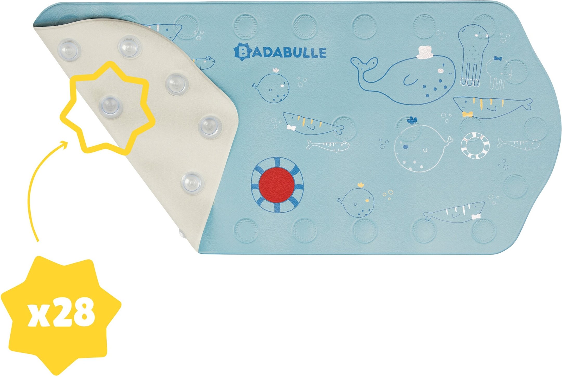 Badabulle XXL Badematte Meerestiere
