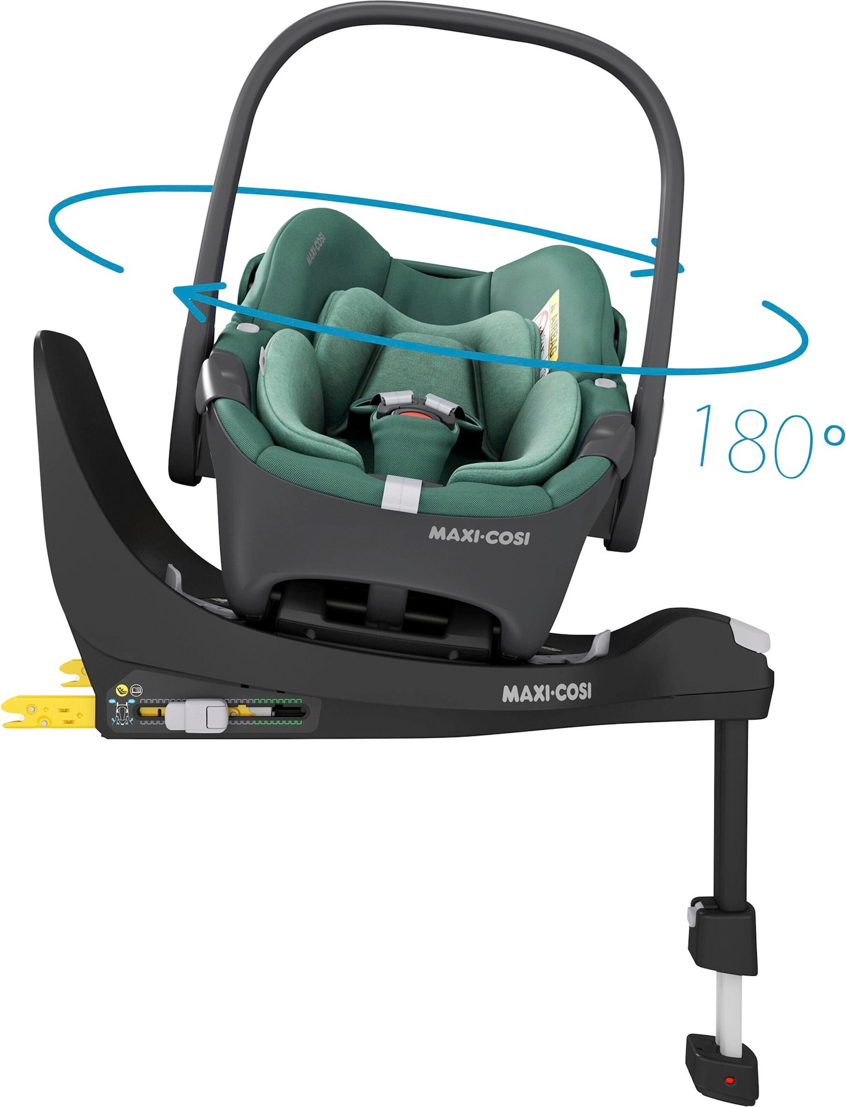 Maxi-Cosi Babyschale Pebble 360 inkl. Kindersitz Pearl 360 und Isofix-Basis FamilyFix 360