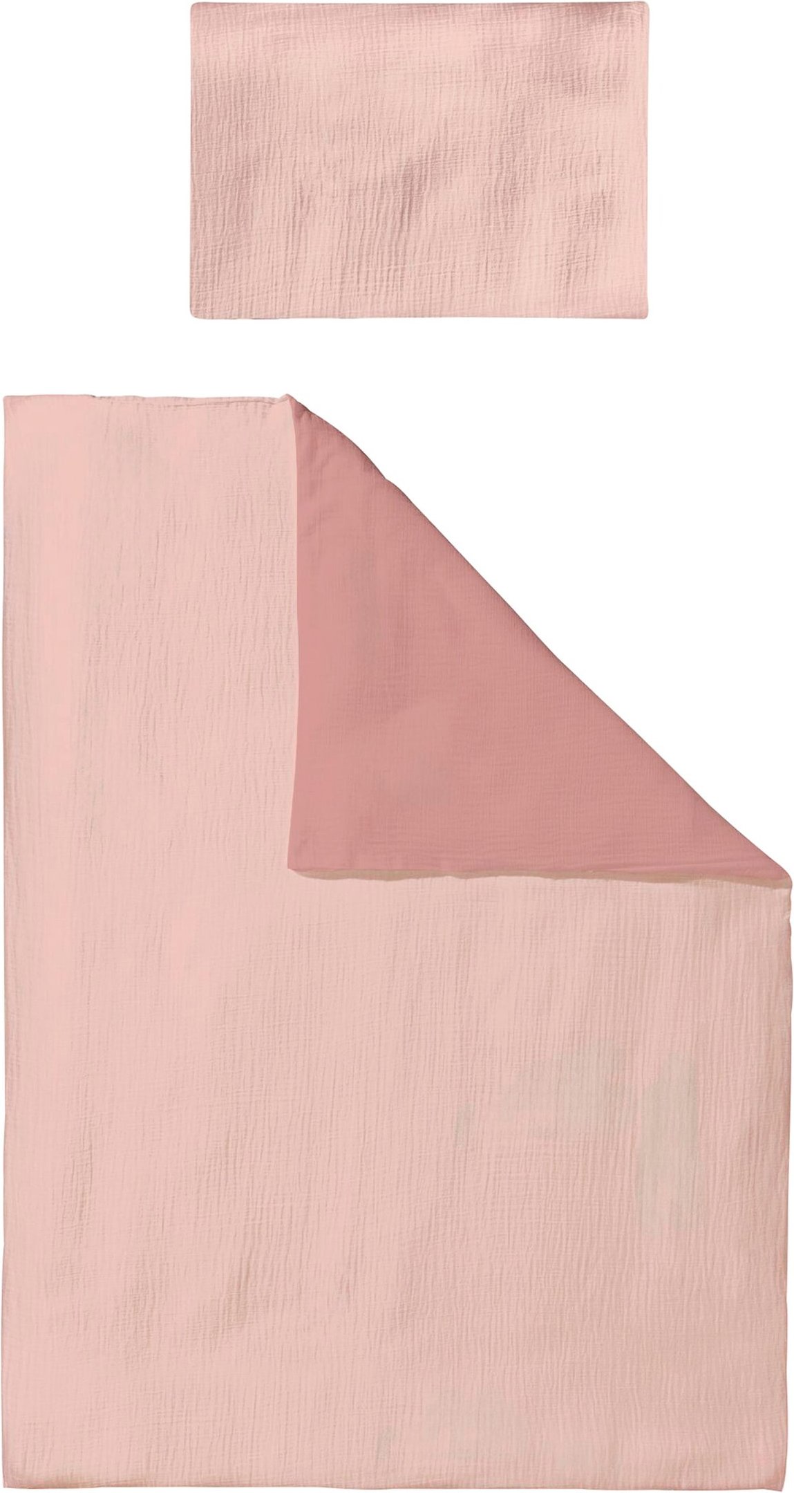 Bornino Home Wende-Bettwäsche Musselin 40x60/100x135 cm