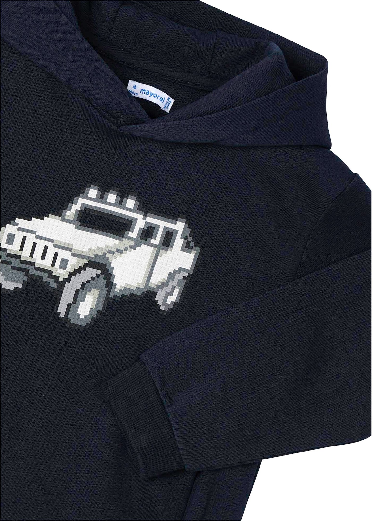 Mayoral Sweatshirt mit Kapuze Auto