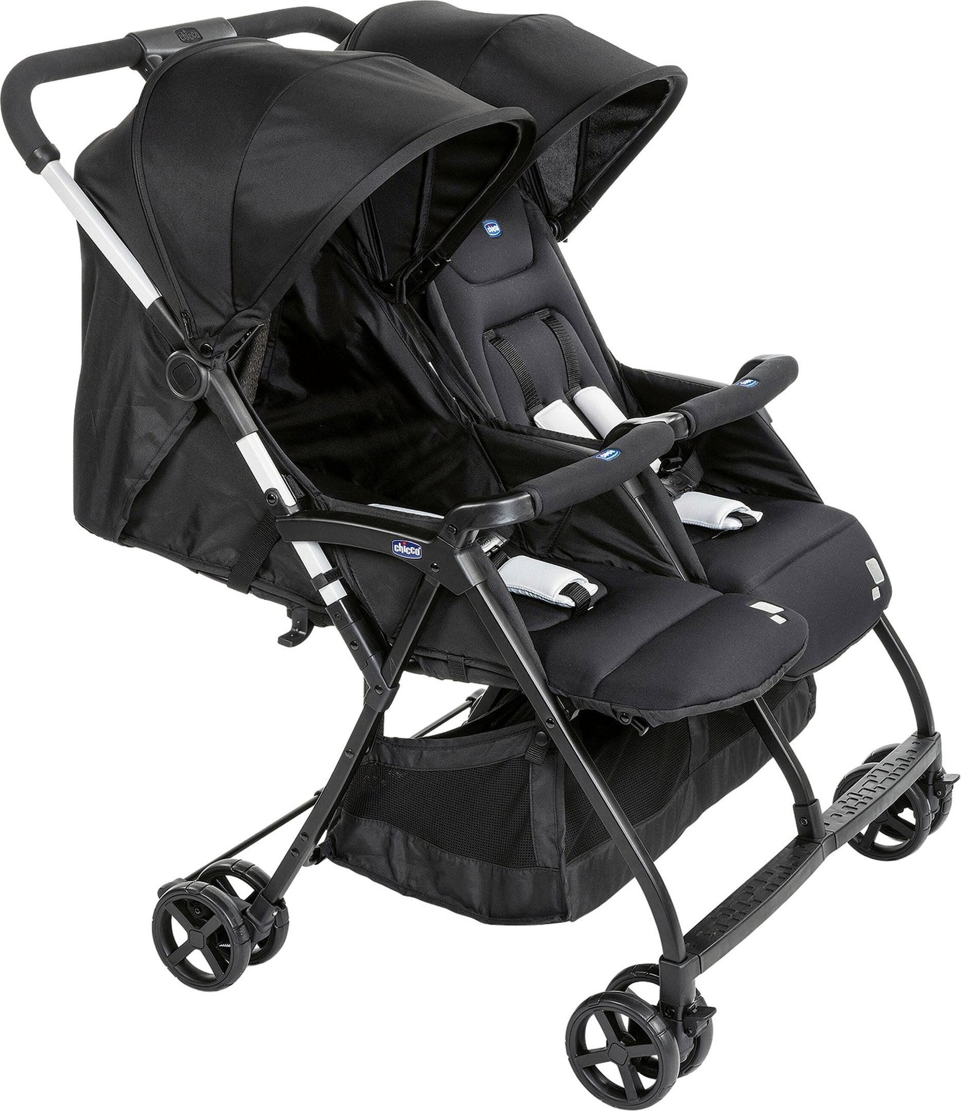 Chicco Zwillingsbuggy Ohlalà Twin schwarz