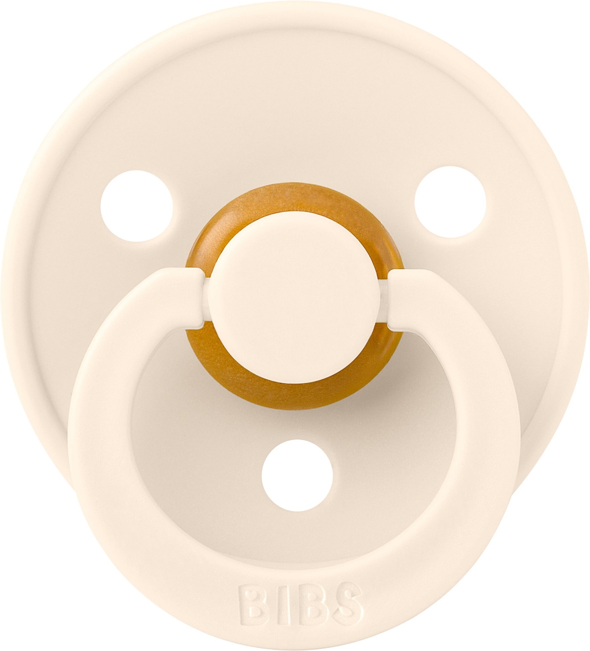 Bibs 2er-Pack Colour Schnuller Latex, symetrisch, ab 6M