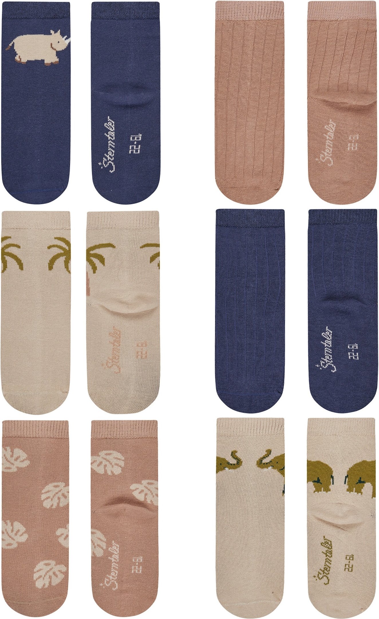 Sterntaler 6er-Pack Socken Safari