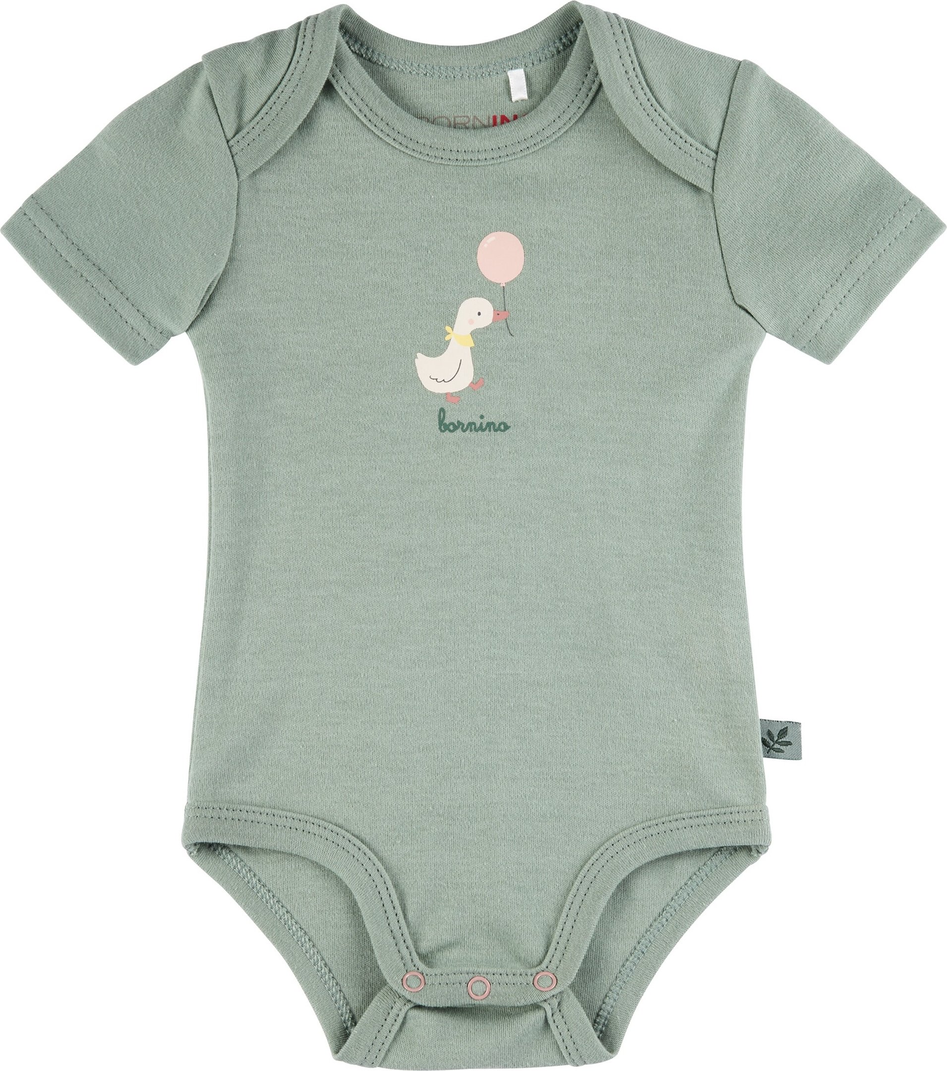 Bornino Tiny Friends 2er-Pack Bodys kurzarm Gänse