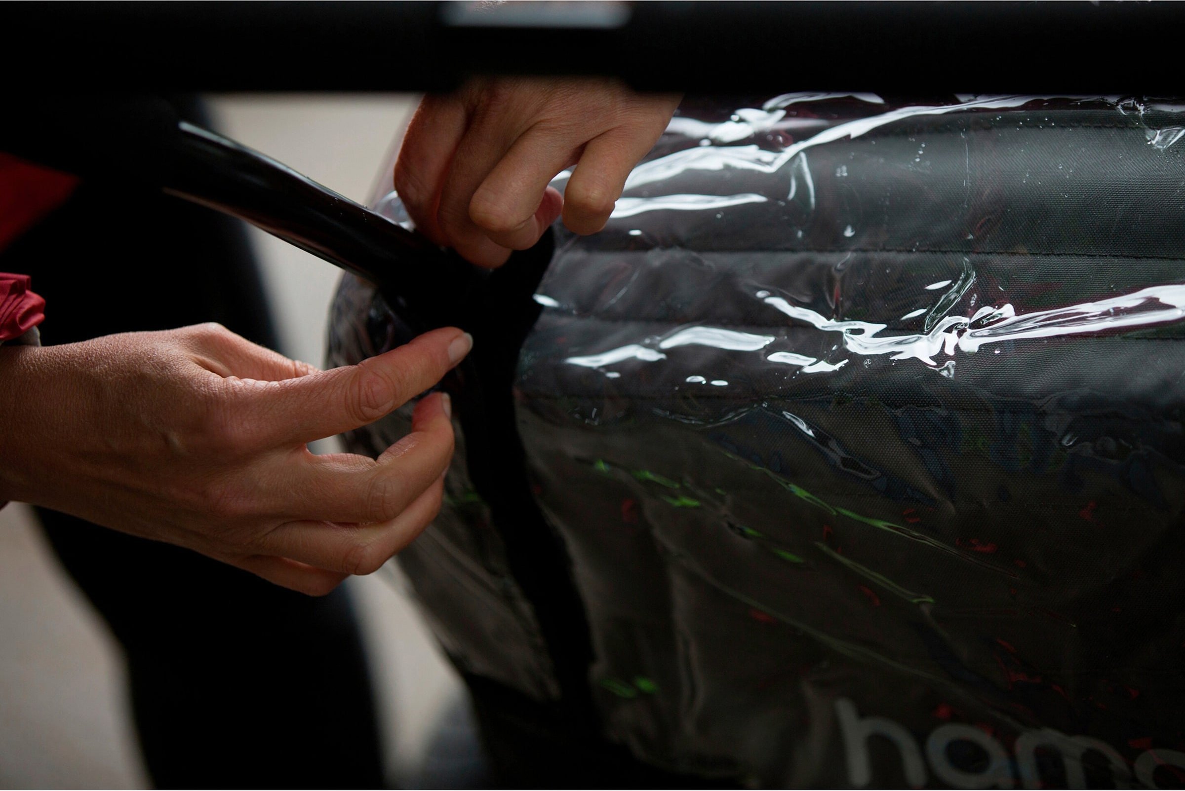 Hamax Regenschutz für Fahrradanhänger Outback One