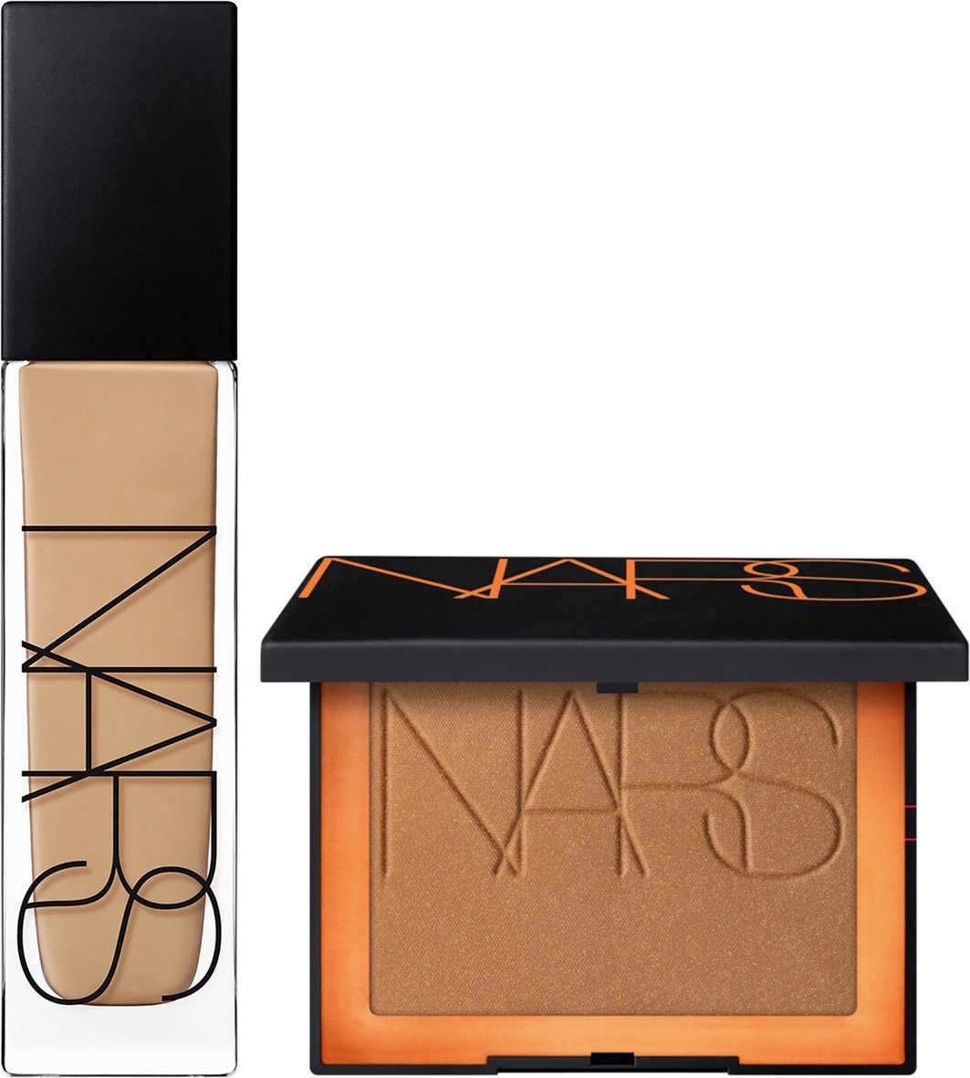 NARS Natural Longwear Foundation 30ml and NARS Laguna Bronzing Powder 2.8g (Various Shades) - Aruba