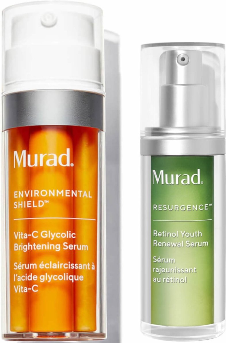 Murad Power Serums: Retinol Youth Renewal Serum and Vita-C Glycolic Serum