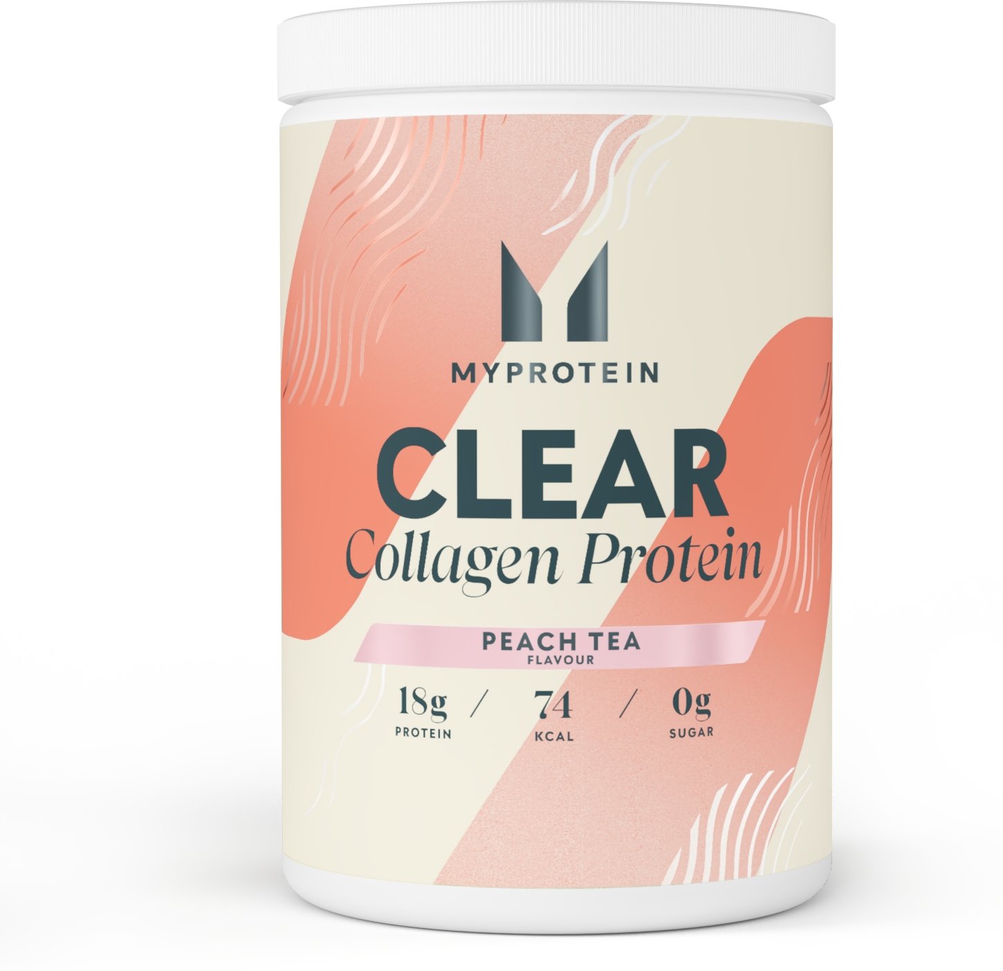 Clear Kollagen Pulver - 30Portionen - Pfirsichtee