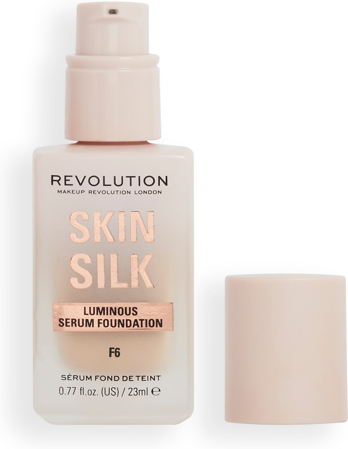 Makeup Revolution Silk Serum-Foundation 23 ml (Verschiedene Farbtöne) - F6