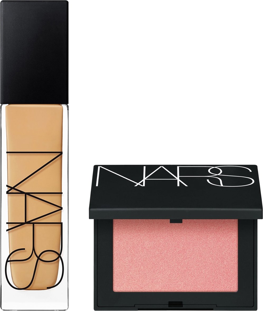 NARS Natural Longwear Foundation 30ml and NARS Blush Orgasm 4.8g Bundle (Various Shades) - Stromboli