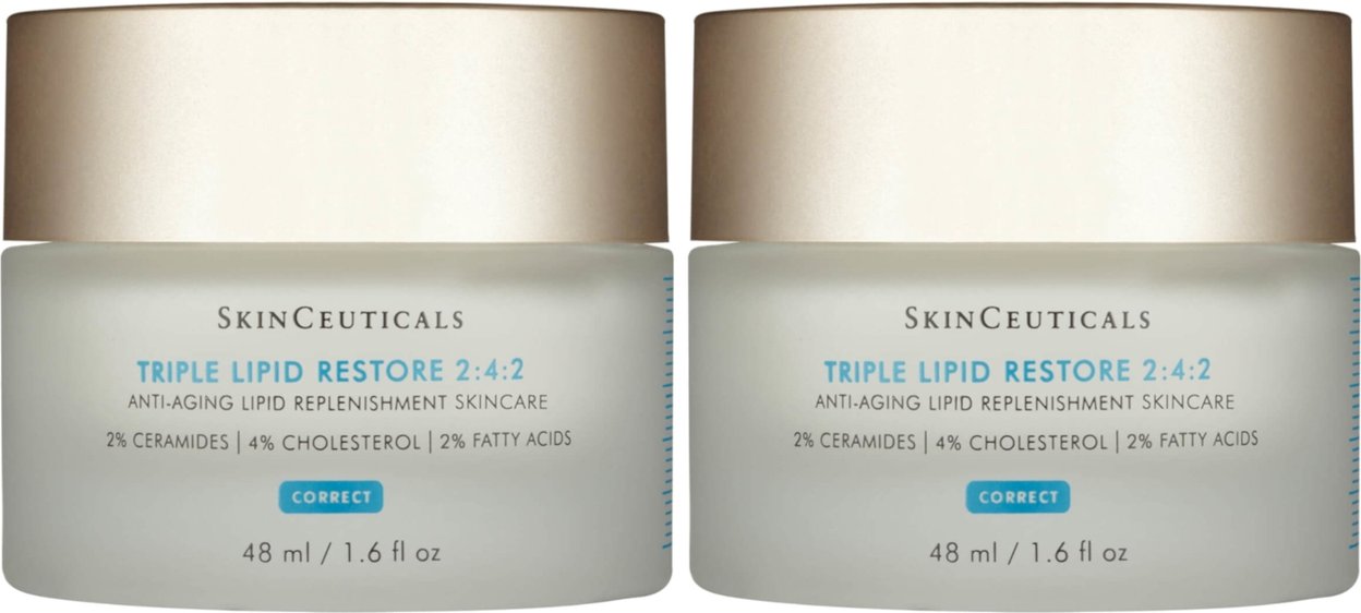SkinCeuticals Triple Lipid Restore 2:4:2 Anti-Ageing Cream for Dry Skin 48ml Duo