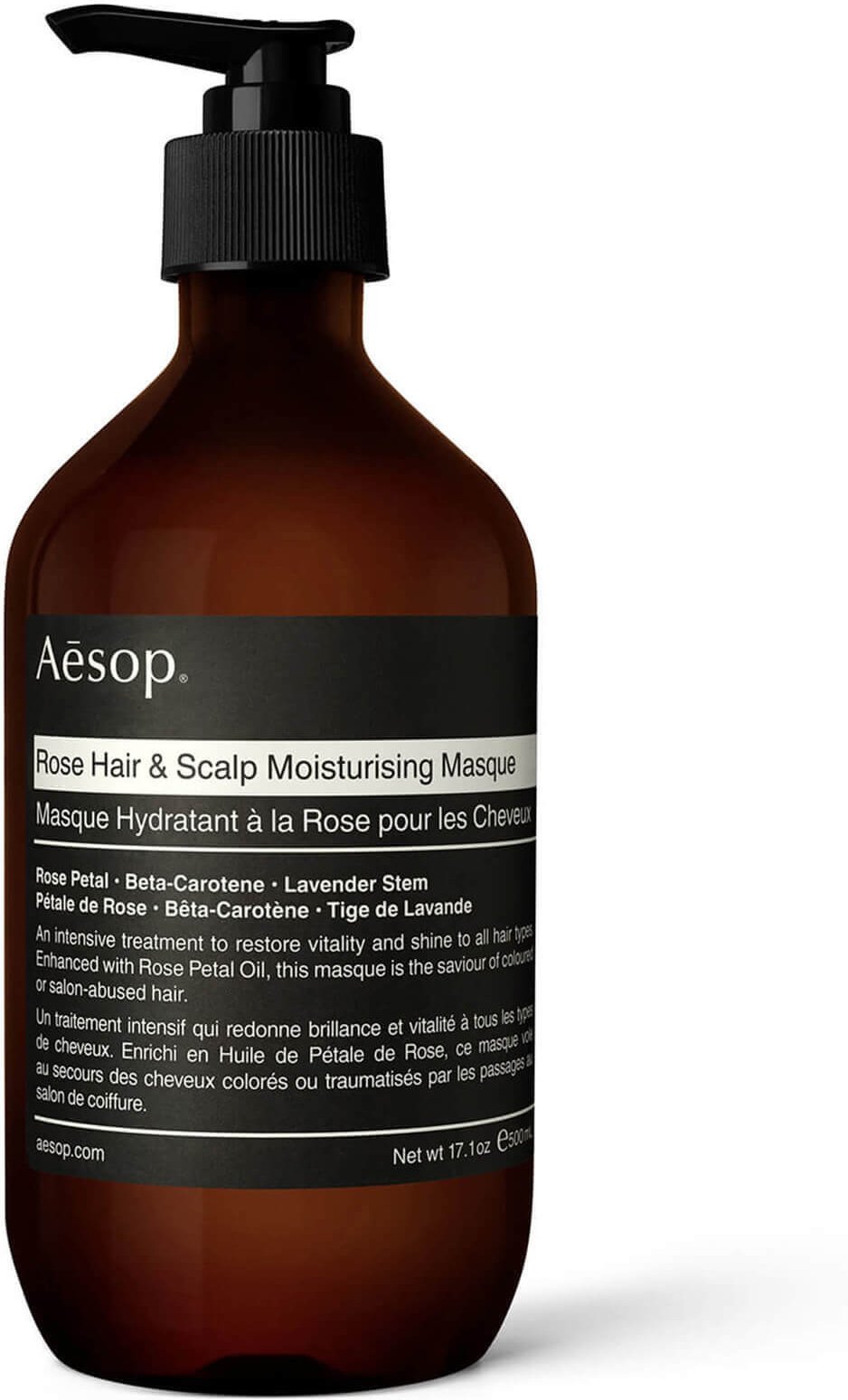Aesop Rose Haar und Kopfhaut Feuchtigkeitsspendende Maske 500 ml