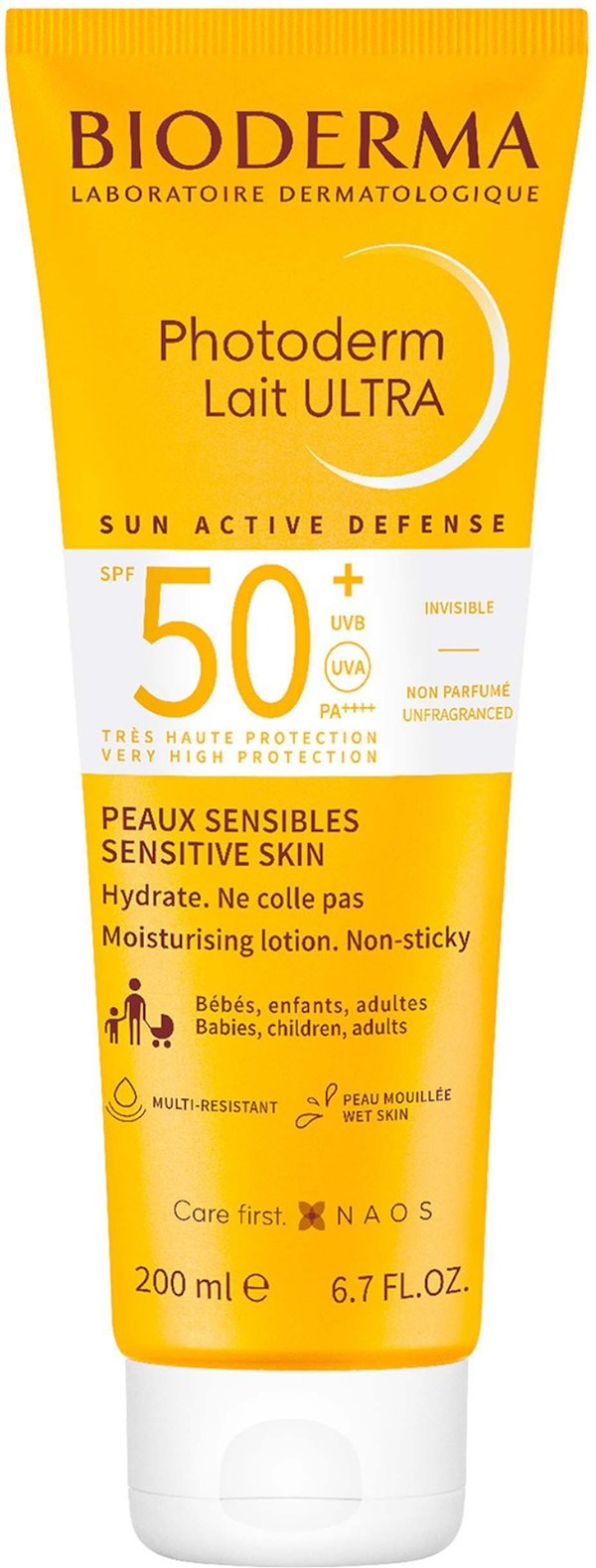 Bioderma Photoderm Lait Ultra LSF 50+ Sonnenschutzmittel mit Sehr Hohem Schutz 200 ml