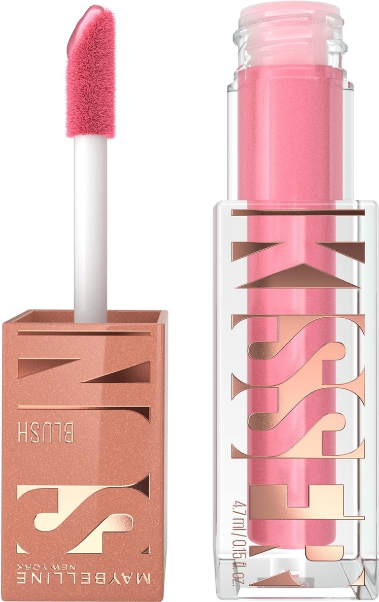 Maybelline Sunkisser Flüssiges Glow-Rouge mit Vitamin E 4,7 ml (Verschiedene Farbtöne) - 05 Blazing Blush