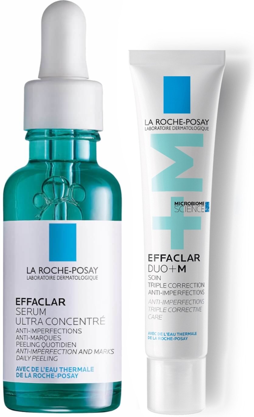 La Roche-Posay Effaclar Serum and Effaclar Duo Plus