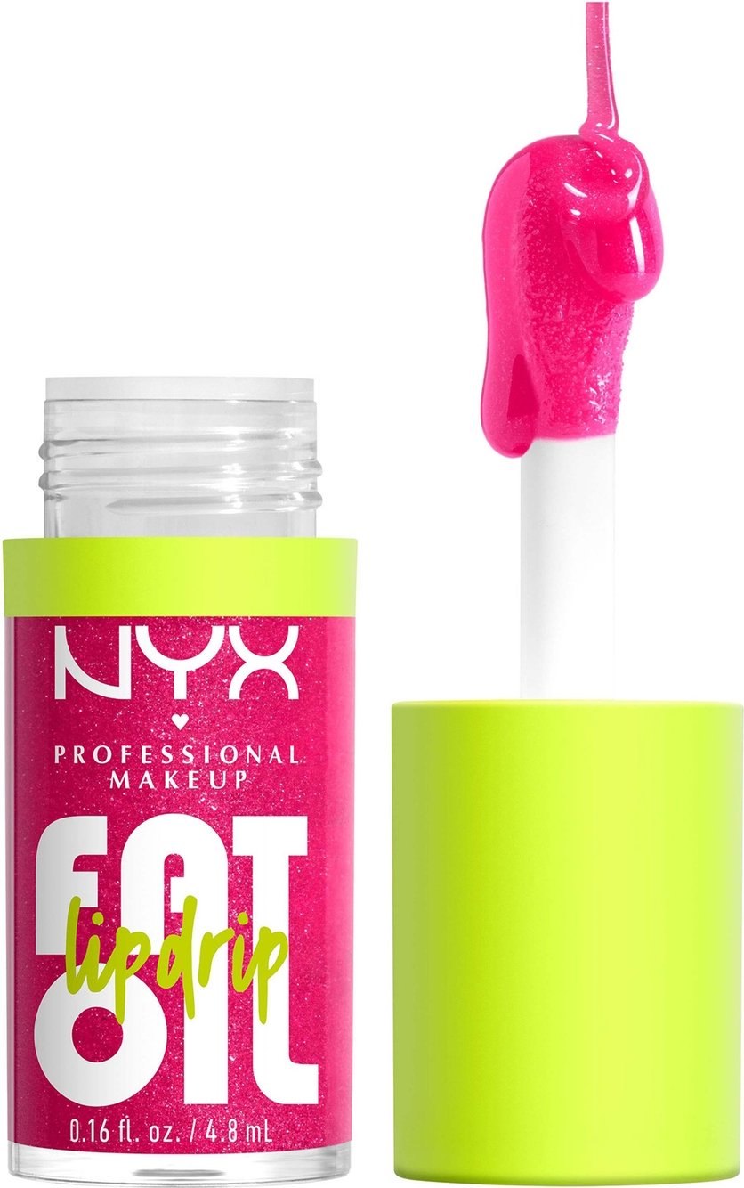 NYX Professional Makeup Fat Oil Lip Drip 12H Hydration Non-Sticky Finish Lip Gloss 4.8ml (Various Shades) - SUPERMODEL
