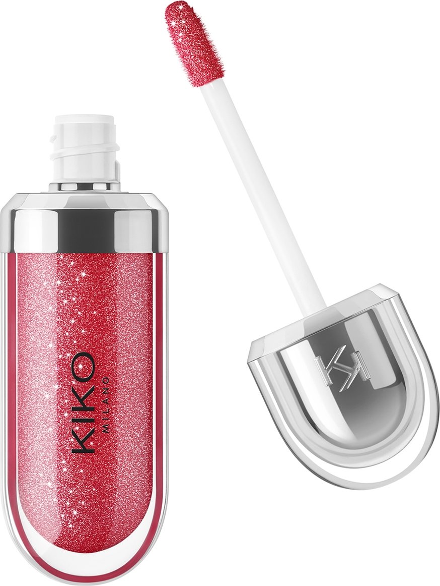 KIKO Milano 3D Hydra Lipgloss 6,5 ml (Verschiedene Farbtöne) - 12 Pearly Amaryllis Red