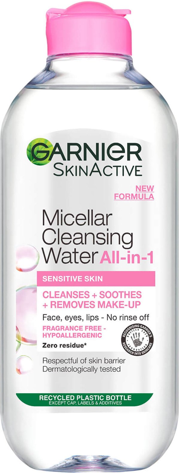 Garnier Mizellenwasser Gesichtsreinigung und Make-up-Entferner für Empfindliche Haut 400 ml