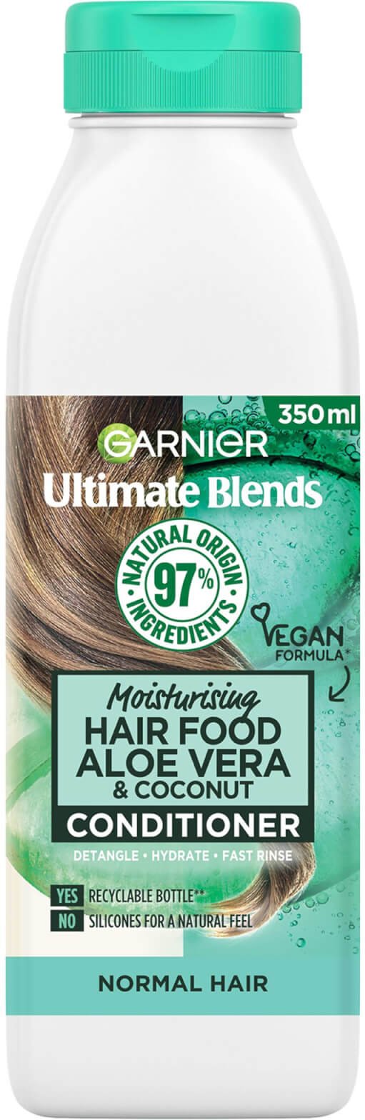Garnier Ultimate Blends Feuchtigkeitsspendende Haarspülung Aloe Vera-Spülung für Normales Haar 350 ml