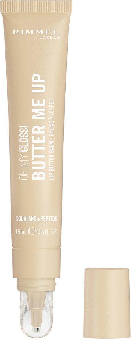Rimmel London Oh My Gloss! Butter Me Up Lip Butter Balm 15ml (Various Shades) - 001 Vanilla Frost