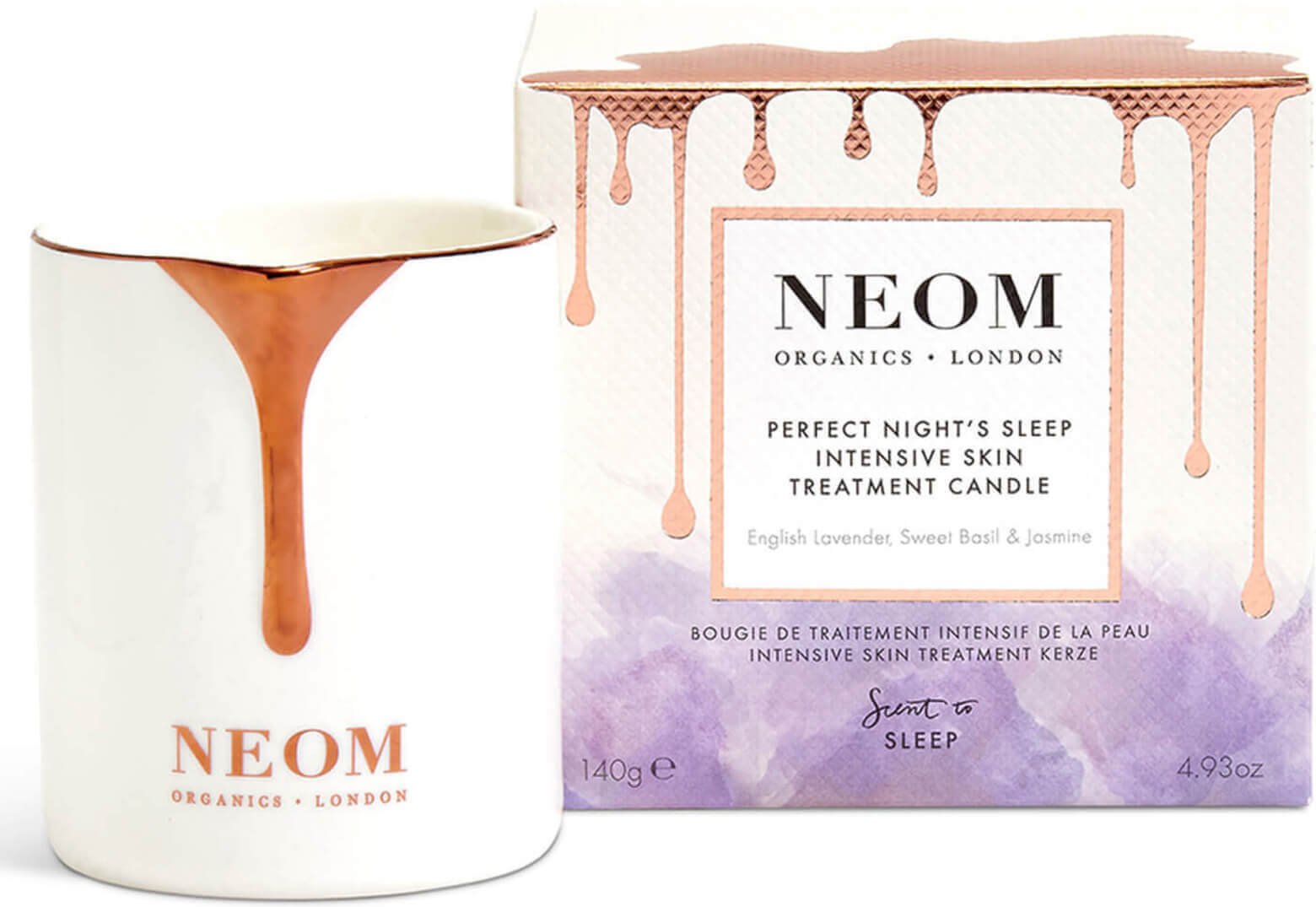 NEOM Perfect Night's Sleep Intensive Hautbehandlung - Kerze 140 g