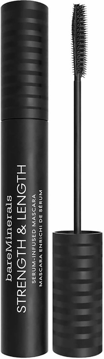 bareMinerals Strength & Length mit Serum Angereicherter Mascara – Schwarz 8 ml