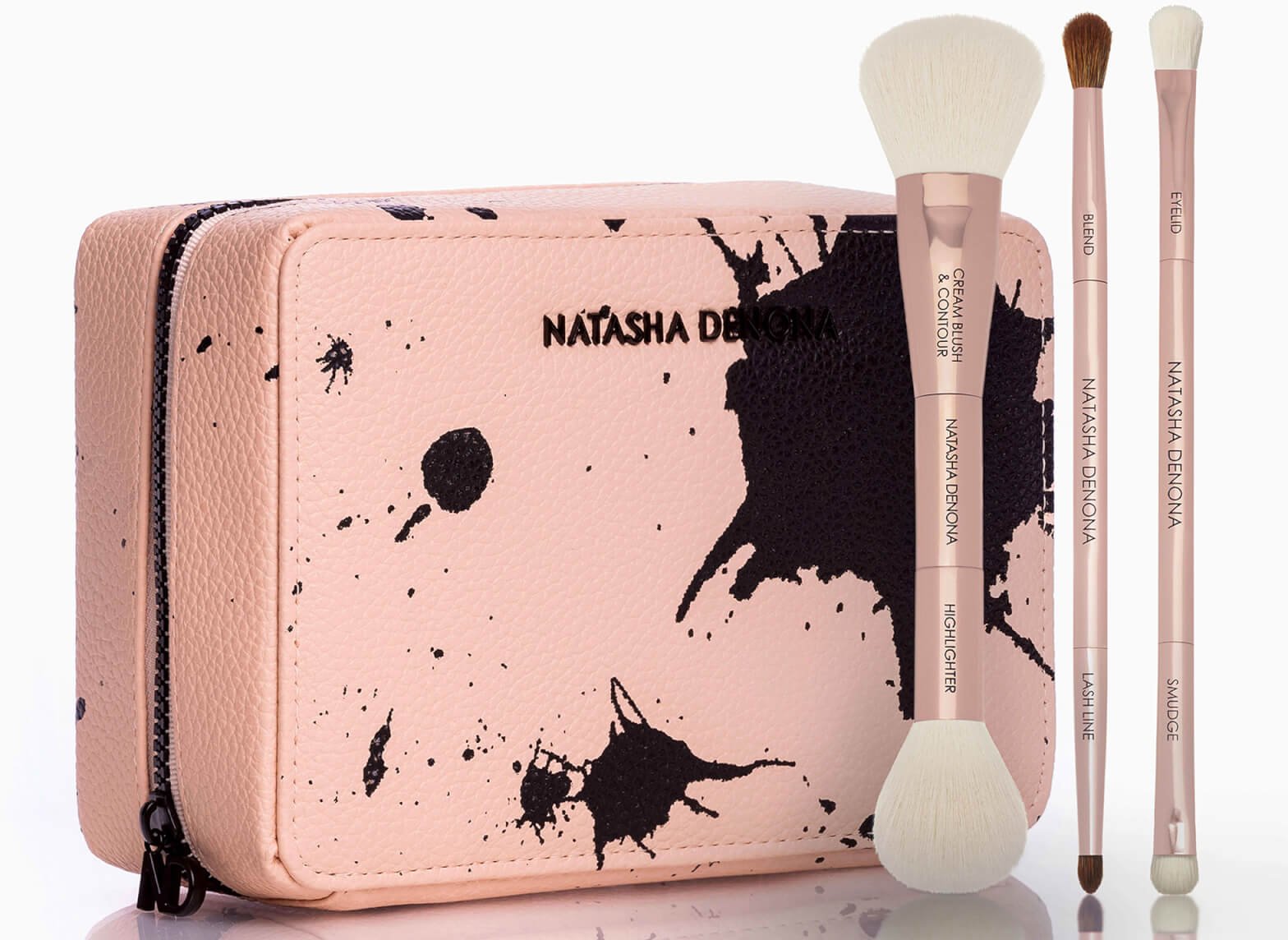 Natasha Denona Reise-Pinselset und Make-up-Tasche