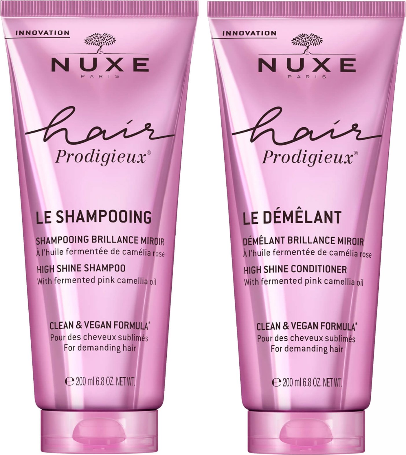 NUXE Hair Prodigieux High Shine Shampoo and Conditioner Duo