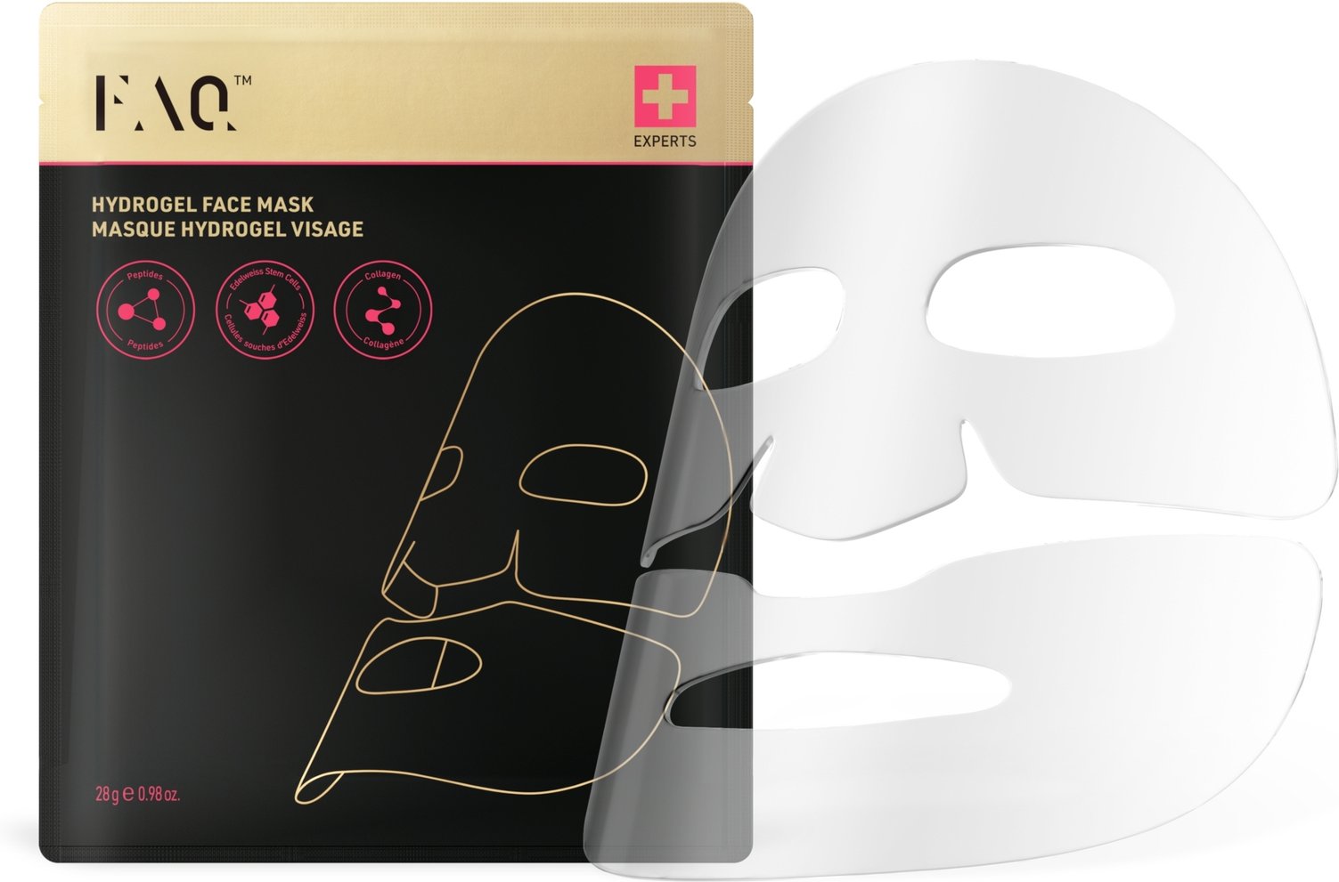 FOREO FAQ Glass Skin Collagen Face Mask