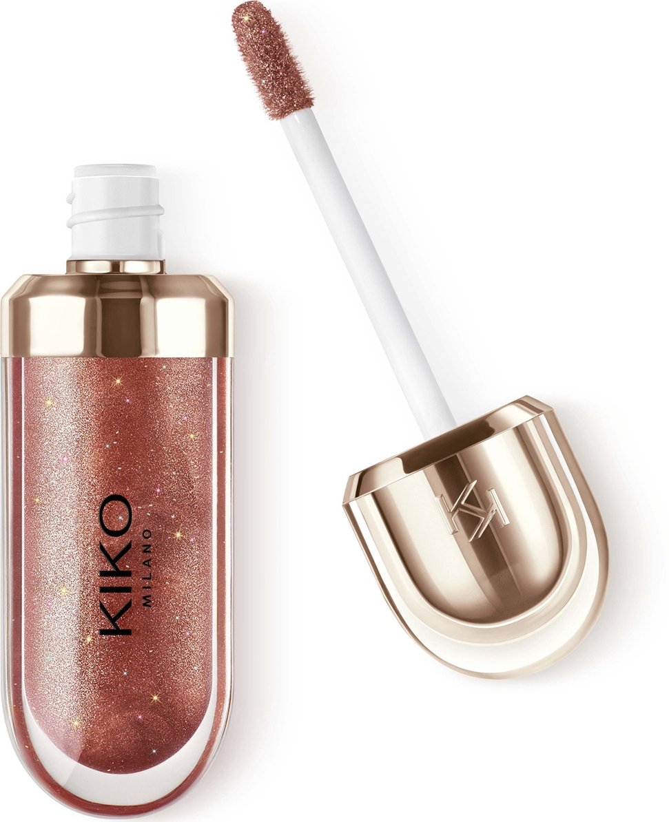 KIKO Milano 3D Hydra Lipgloss – Limitierte Edition 6,5 ml (Verschiedene Farbtöne) - 45 Enchanting Rosewood