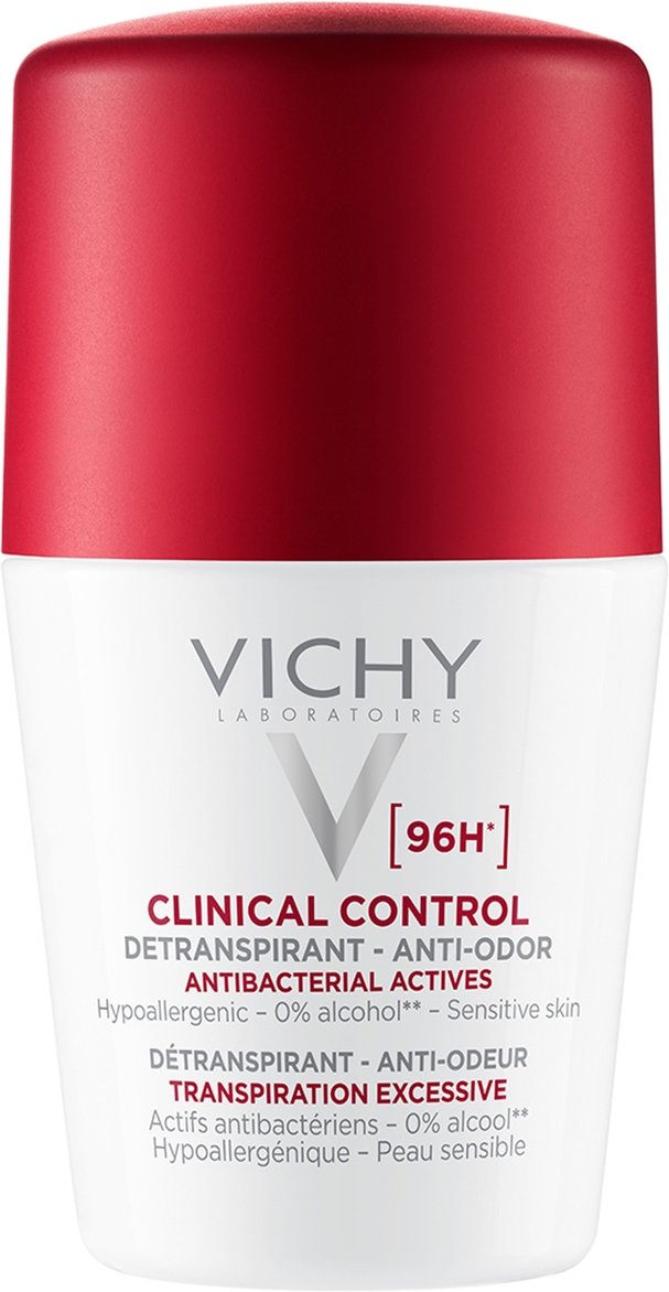 Vichy Clinical Control 96HR Protection Anti-Perspirant Roll-on Deodorant 50ml