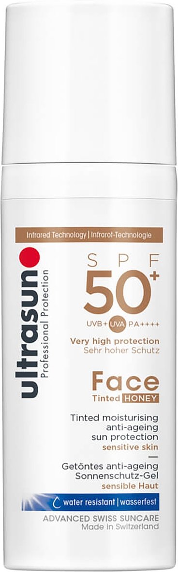 Ultrasun SPF50+ Tinted Face Sun Cream (verschiedene Farbtöne) - Honey