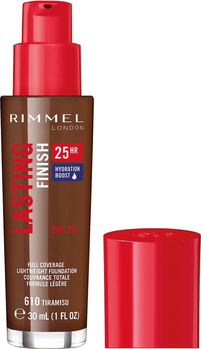 Rimmel London Lasting Finish 25H With Comfort Serum Foundation - Tiramisu