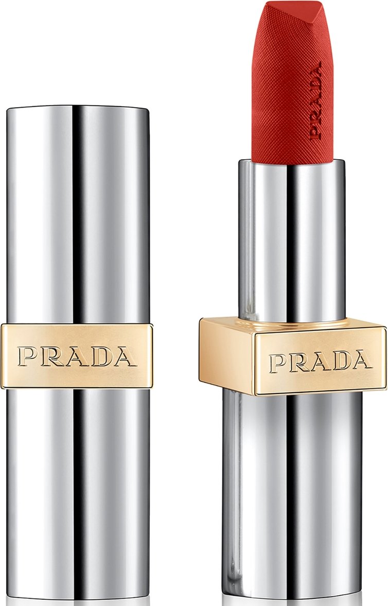 Prada Hyper Matte Refillable Lipstick 3.8g (Various Shades) - O76 - Amber