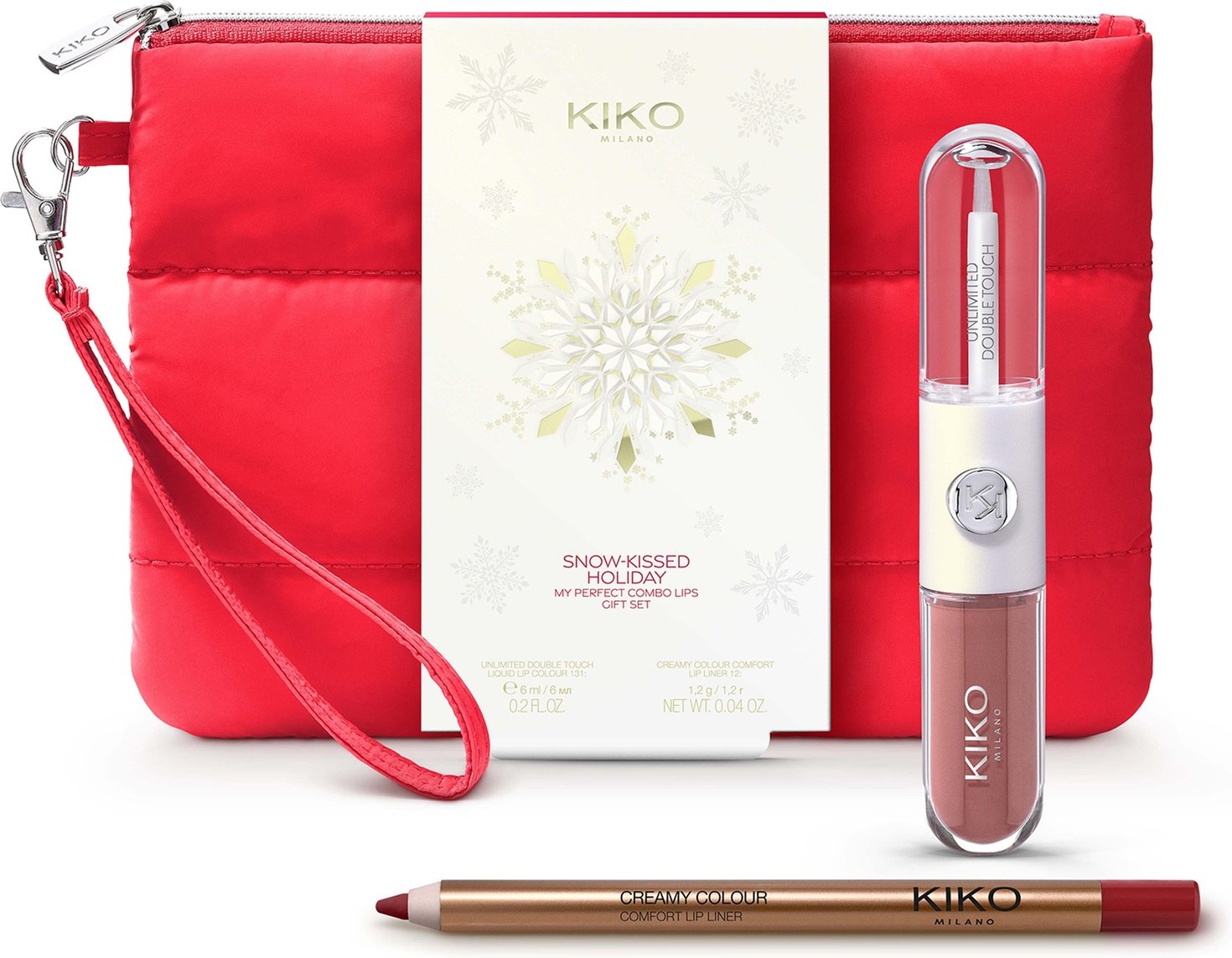 KIKO Milano My Perfect Combo Lips Gift Set (Various Shades) - 01 Cinnamon Star