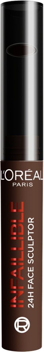 L'Oréal Paris Infallible Face Sculptor, Sculpting Stick Dark, Make Up, Transfer Proof, Ease & Precision, 24H Wear - Dark