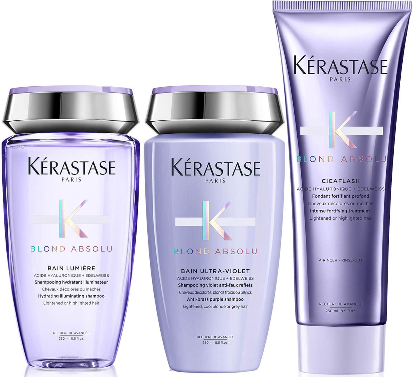 Kérastase Blond Absolu Shine, Strength and Neutralising Trio