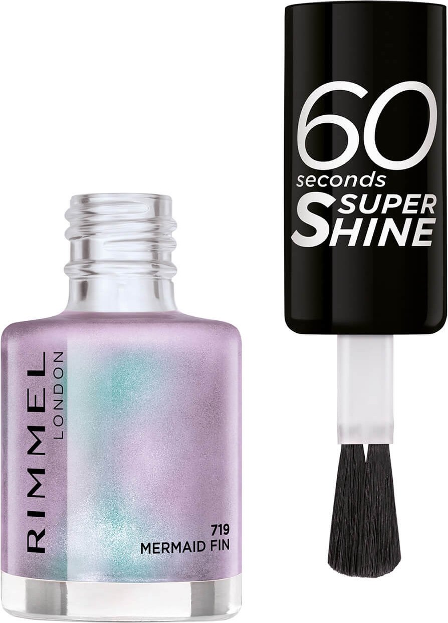 Rimmel 60 Seconds Super-Shine Nagellack (Verschiedene Farbtöne) - Mermaid Fun