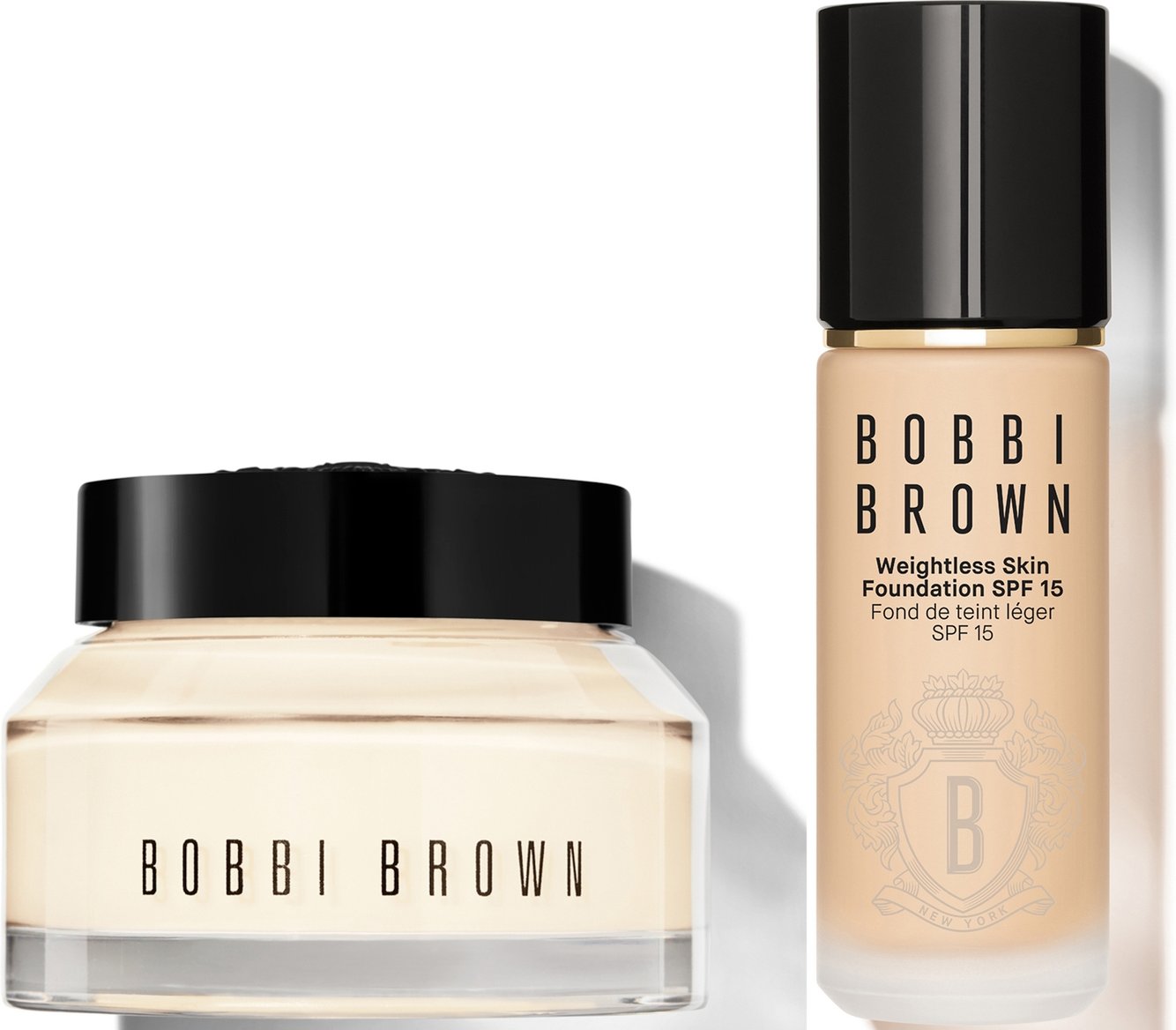 Bobbi Brown 24-hour Hydration Duo - Vitamin Enriched Face Base & Foundation Bundle (Various Shades) - Sand