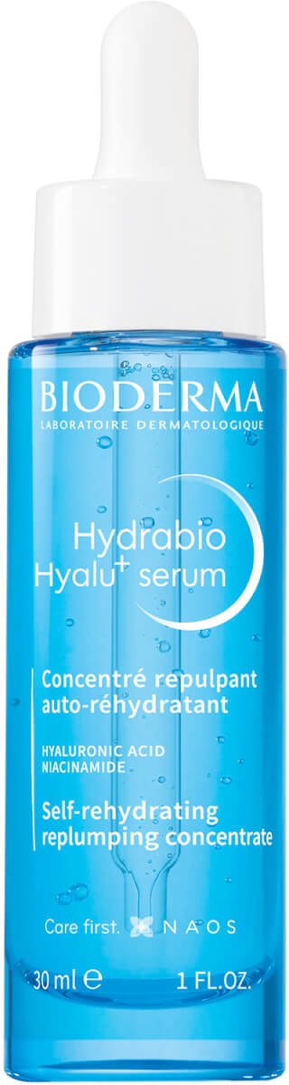 Bioderma Hydrabio Hyalu+ Aufpolsterndes Feuchtigkeitsspendendes Serum mit Hyaluronsäure für Dehydrierte Haut 30 ml