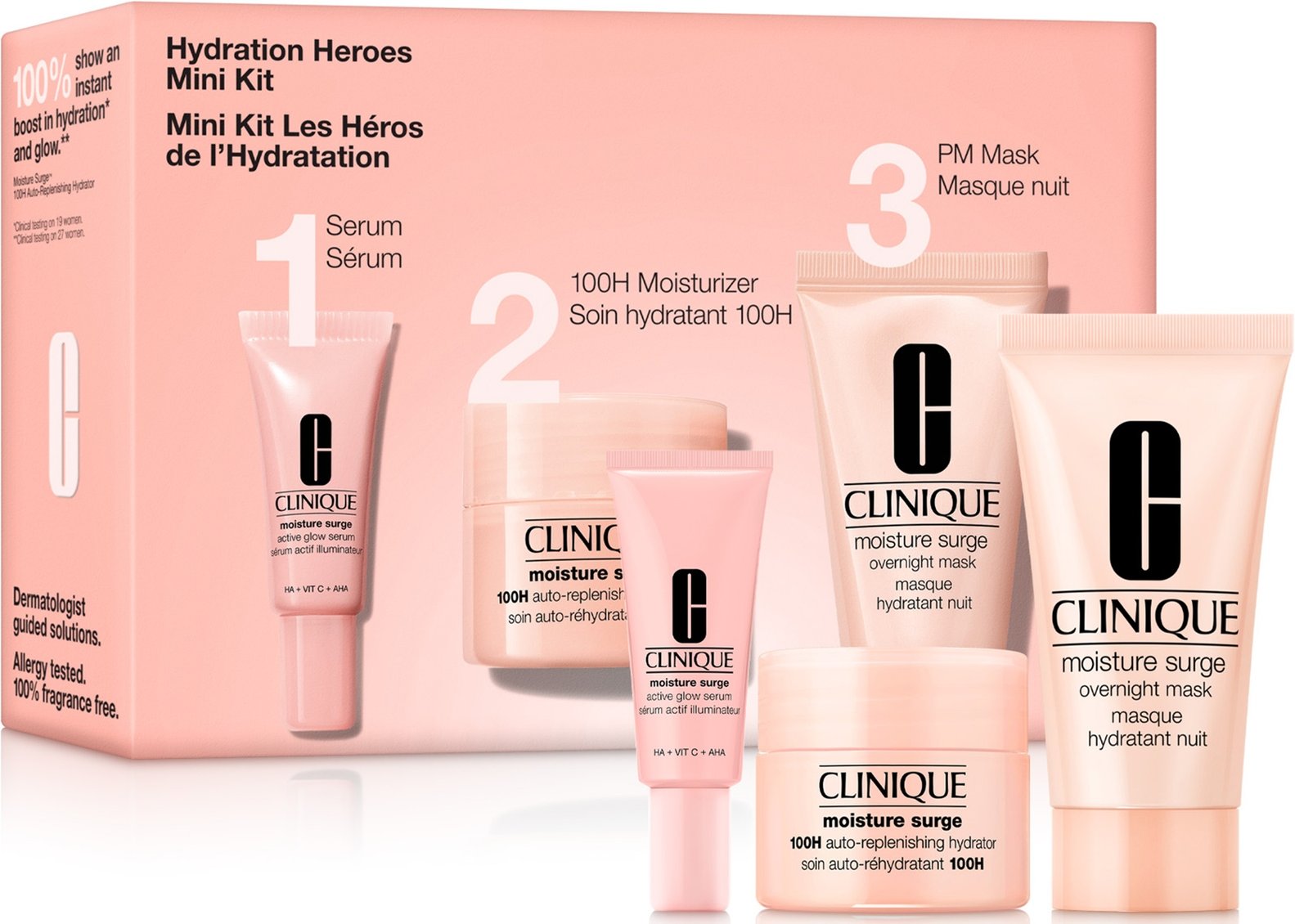 Clinique Moisture Surge Hydration Heroes Mini Skincare Kit