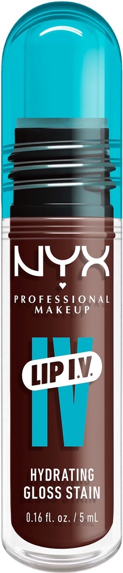 NYX Professional Make Lip IV Hydrating Gloss Stain (Various Shades) - Mocha Me Wet