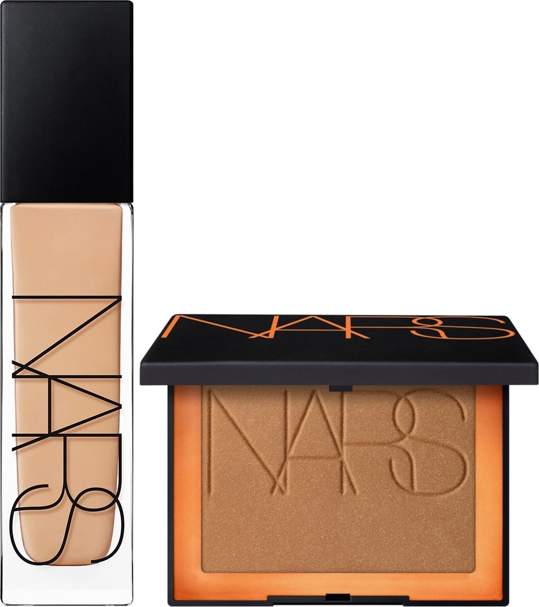 NARS Natural Longwear Foundation 30ml and NARS Laguna Bronzing Powder 2.8g (Various Shades) - Vallauris